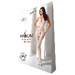Бодістокінг з доступом до інтимних місць Passion BS078 white - мініатюра 4