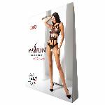 Сексуальний боді з вирізами Passion BS083 black - мініатюра 9