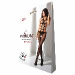 Еротичний бодістокінг Passion BS084 black - мініатюра 9