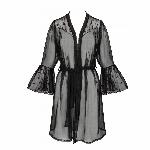 Повітряний пеньюар Passion LOVELIA PEIGNOIR S/M, black - мініатюра 5