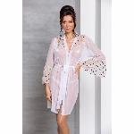 Повітряний пеньюар Passion LOVELIA PEIGNOIR XXL/XXXL, white - мініатюра 3