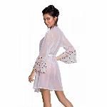Повітряний пеньюар Passion LOVELIA PEIGNOIR XXL/XXXL, white - мініатюра 2