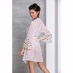 Повітряний пеньюар Passion LOVELIA PEIGNOIR XXL/XXXL, white - мініатюра 4