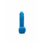 Мило у формі пеніса Чистий Кайф Blue size S, крафтове мило-член, натуральне - мініатюра 2
