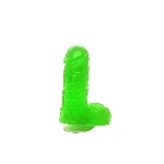 Мило у формі пеніса Чистий Кайф Green size S, крафтове мило-член, натуральне - мініатюра 1