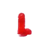 Мило у формі пеніса Чистий Кайф Red size S, крафтове мило-член, натуральне - мініатюра 1
