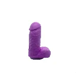 Мило у формі пеніса Чистий Кайф Violet size S, крафтове мило-член, натуральне - мініатюра 1