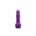Мило у формі пеніса Чистий Кайф Violet size S, крафтове мило-член, натуральне - мініатюра 3