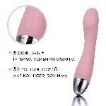 Вібратор для точки G з інтелектуальним режимом Svakom Amy Pale Pink - мініатюра 3