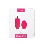 Віброяйце з пультом керування Svakom Elva Plum Red - мініатюра 2