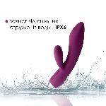Вібратор-кролик із перлинною стимуляцією точки G Svakom Trysta Violet - мініатюра 4