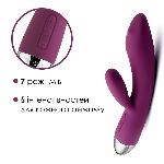 Вібратор-кролик із перлинною стимуляцією точки G Svakom Trysta Violet - мініатюра 6