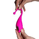 Смарт-віброяйце Adrien Lastic Palpitation Pink з глибокою вібрацією - мініатюра 4