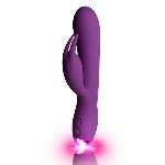 Вібратор-кролик Rocks Off Flutter Rabbit Purple - мініатюра 2