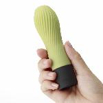 Вібратор IROHA ZEN Matcha з ніжною ребристою поверхнею - мініатюра 9