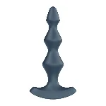 Анальний стимулятор-намистини з двома моторами Satisfyer Lolli-Plug 1 Dark teal - мініатюра 1