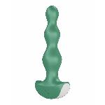 Анальний стимулятор-намистини з двома моторами Satisfyer Lolli-Plug 2 Green - мініатюра 5