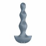 Анальний стимулятор-намистини з двома моторами Satisfyer Lolli-Plug 2 ice blue - мініатюра 3