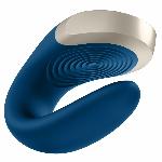 Смарт-вібратор для пар Satisfyer Double Love (Blue) - мініатюра 3