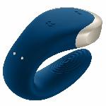Смарт-вібратор для пар Satisfyer Double Love (Blue) - мініатюра 7