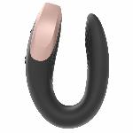 Смарт-вібратор для пар Satisfyer Double Love (Black) - мініатюра 6