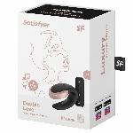 Смарт-вібратор для пар Satisfyer Double Love (Black) - мініатюра 2