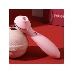 Вакуумний вібратор KISTOY Polly Plus Pink - мініатюра 2