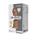 Фалоімітатор SilexD Robby Caramel (MODEL 2 size 6in), двошаровий, силікон + Silexpan, діаметр 3,5см - мініатюра 2
