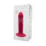 Двошаровий ділдо з вібрацією Adrien Lastic Hitsens 2 Pink, відмінно для страпона, макс діаметр 4 см, - мініатюра 2
