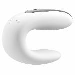 Смартвібратор для пар Satisfyer Double Fun (White) з пультом ДК - мініатюра 2