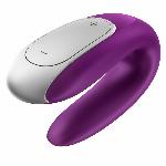 Смарт-вібратор для пар Satisfyer Double Fun (Violet) з пультом ДК - мініатюра 3