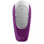 Смарт-вібратор для пар Satisfyer Double Fun (Violet) з пультом ДК - мініатюра 4