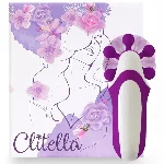 Стимулятор з імітацією оральних пестощів FeelzToys - Clitella Oral Clitoral Stimulator Purple - мініатюра 1