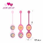 Набір вагінальних кульок для просунутих FeelzToys - FemmeFit Advanced Pelvic Muscle Training Set - мініатюра 6
