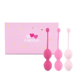 Набір вагінальних кульок для просунутих FeelzToys - FemmeFit Advanced Pelvic Muscle Training Set - мініатюра 1