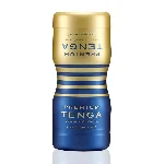 Мастурбатор Tenga Premium Dual Sensation Cup, двосторонній, з двома незалежними каналами - мініатюра 1