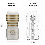 Мастурбатор Tenga Premium Original Vacuum Cup Gentle (глибоке горло) з вакуумною стимуляцією - мініатюра 6