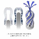 Мастурбатор Tenga Premium Air Flow Cup, 24 повітряні камери всередині - мініатюра 4