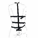 Набір для фіксації Art of Sex – BDSM Fixation Black Night Simple - мініатюра 3