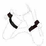 Набір для фіксації Art of Sex – BDSM Hands to Hips Simple - мініатюра 3