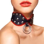 Нашийник з натуральної шкіри Art of Sex -  Collar Butterfly - мініатюра 1