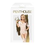 Бодістокінг із закритим боді та панчохами Penthouse - Sugar Drop XL - мініатюра 3