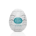 Мастурбатор-яйце Tenga Egg Wavy II з подвійним хвилястим рельєфом - мініатюра 1