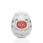 Мастурбатор-яйце Tenga Egg Boxy з геометричним рельєфом - мініатюра 1