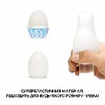 Мастурбатор-яйце Tenga Egg Wind із зиґзаґоподібним рельєфом - мініатюра 4