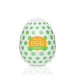 Мастурбатор-яйце Tenga Egg Stud із шестикутними виступами - мініатюра 1