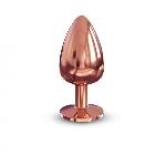 Металева анальна пробка із прикрасою у вигляді кристалу Dorcel - Diamond Plug L - мініатюра 2