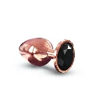 Металева анальна пробка із прикрасою у вигляді кристалу Dorcel - Diamond Plug L - мініатюра 1