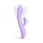 Вібратор-кролик зі спрямованим масажем точки G - Love To Love Bunny&Clyde - Viva Mauve - мініатюра 6