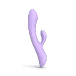 Вібратор-кролик зі спрямованим масажем точки G - Love To Love Bunny&Clyde - Viva Mauve - мініатюра 1